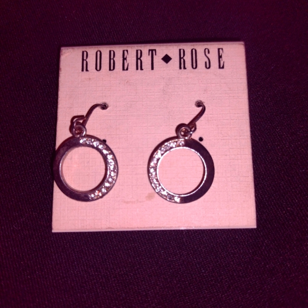 Vintage Robert Rose earrings